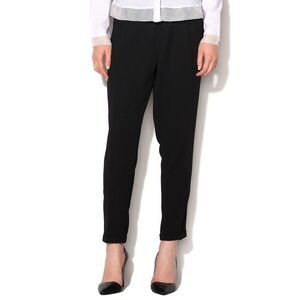 Gas Polyester Casual Pants with Sleek Design Women Black Jeans & Pants
